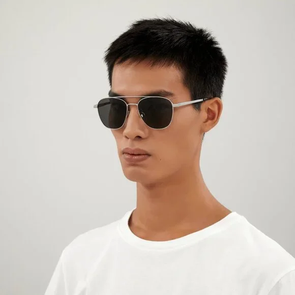 NEW SAINT LAURENT SL 531 011 GOLD GREEN UNISEX SUNGLASSES SAINT LAURENT SL531